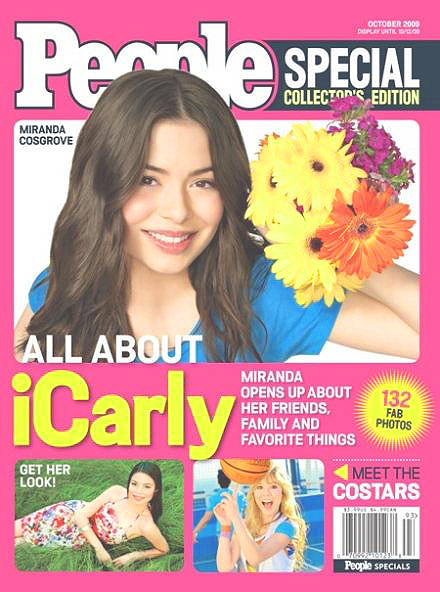 magazines featuring iCarly Jennette McCurdy Miranda Cosgrove Nathan