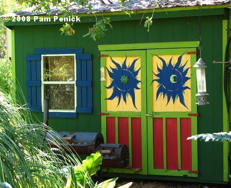 Colorful Garden Sheds