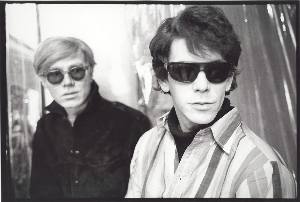  Andy Warhol and Lou Reed 1965–67. Photo by Stephen Shore.