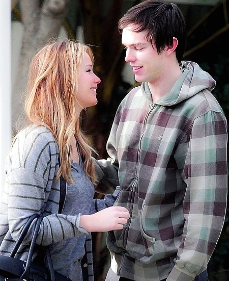 Jennifer Lawrence and her boyfriend Nicholas Hold