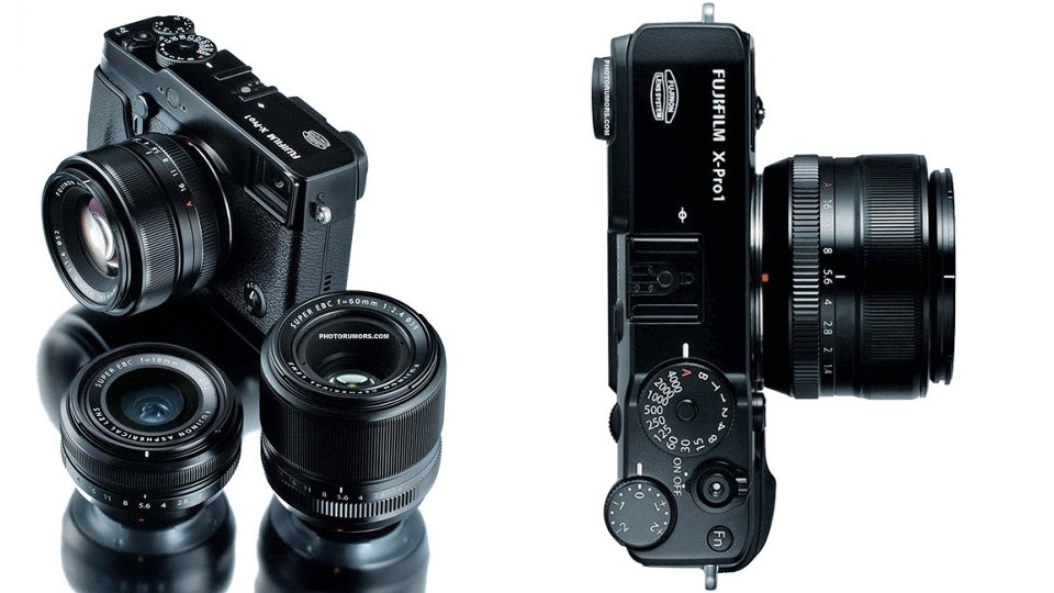 Fujifilm X-Pro1 Camera with X-Pro1 35mm F1.4 and X-Pro1 18mm F2.0 Lenses