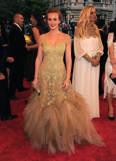 Leighton Meester wearing Marchesa
Met Gala 2012