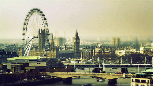 gif london big ben London eye Londres 