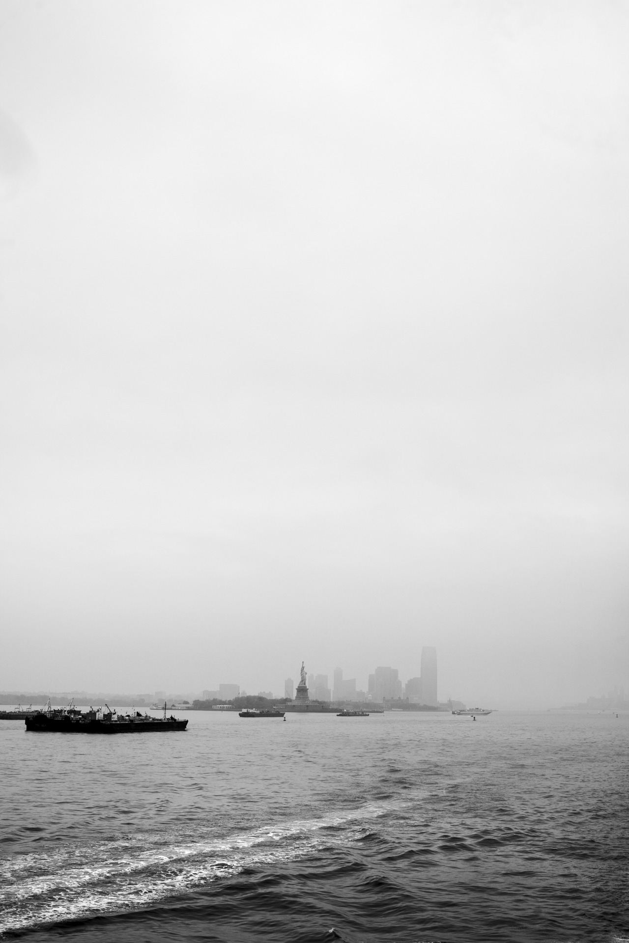 jamesnord:

Shot from the Staten Island Ferry during a recent Warby Parker shoot. 