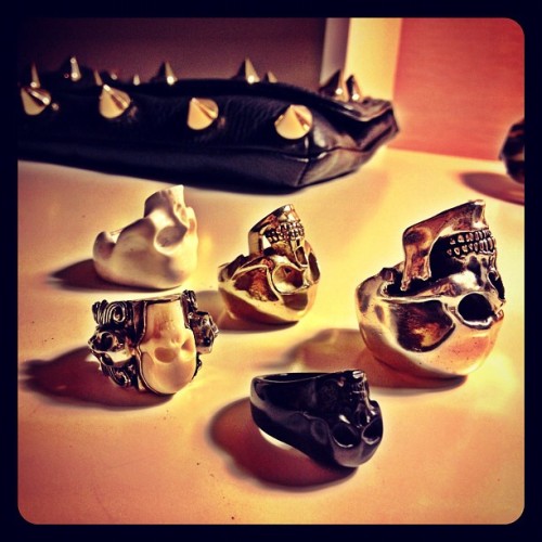 One for every occasion. #skullring [May 11th, 2012]