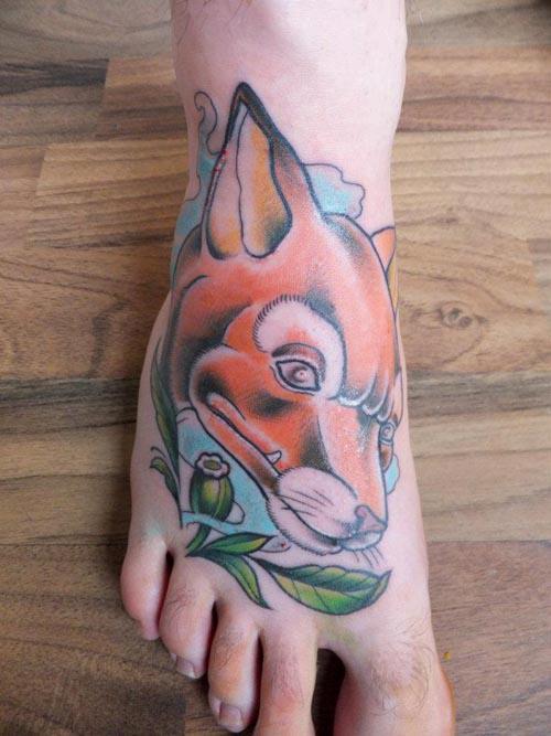 Fox Head Tattoos