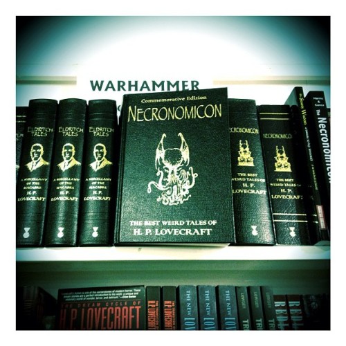 Sweden is down with Mr. Lovecraft. #bookwormsunite [May 12th, 2012]