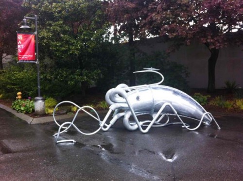 (via Giant Squid Bicycle Rack)