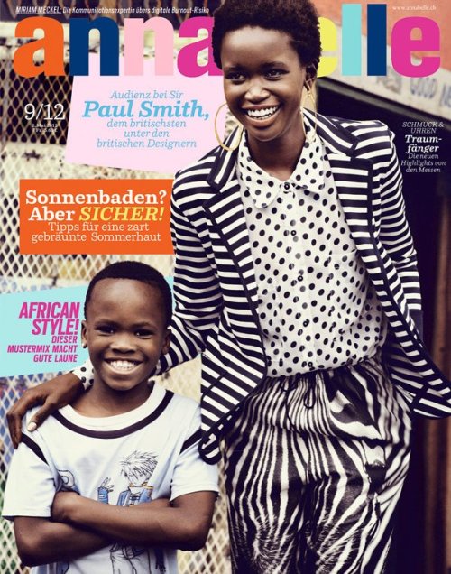 modelsofcolor:

Akuol de Mabior on the cover of Annabelle magazine
