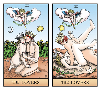 luxoccultapress:

Alchemical Tarot - The Lovers
