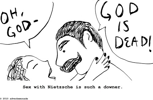 Sex with Nietzsche is a downer. : r/funny