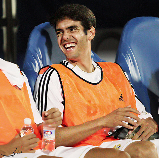 When Kaká smiles &#8230; Kuwait vs. Real Madrid, 16.05.2012&#160;(Kaka by munai_AL_Taqi on Flickr)
