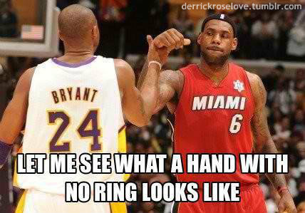  Miami Heat on Lakers Lebron James Kobe Bryant Lol Funny Nba Memes Nba Memes Heat