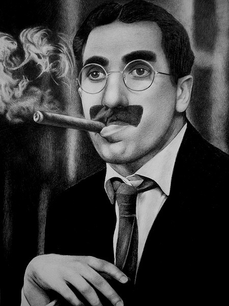 Groucho Marx by zetcom
