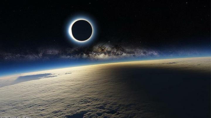 "NASA" published a photograph of the eclipse today&#8230;