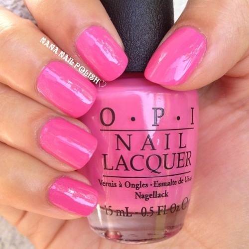 OPI - If You Moust You Moust #nailpolish #minniemouse #opi #nails #pink