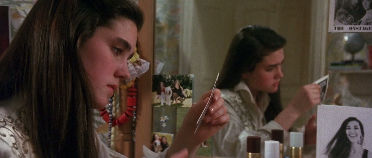 labyrinthnook In this screencap you can see photos of Jennifer Connelly 