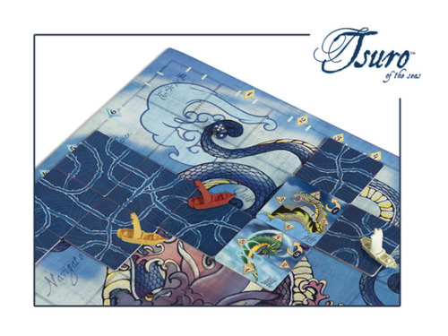 Tsuro is one of my favorite casual games in history, and one of the most popular games we&#8217;ve played on Tabletop. 
When I found out the game&#8217;s designer was Kickstarting a new version called Tsuro of the Seas, I backed it immediately.
There are 24 days to go, and right now, they are just 800 bucks short of funding&#8230; so if you want to make this happen, you know what to do.
(via Tsuro of the Seas&#8230; A game of treacherous waters. by Ray Wehrs — Kickstarter)