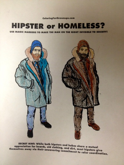 Hipster or Homeless?