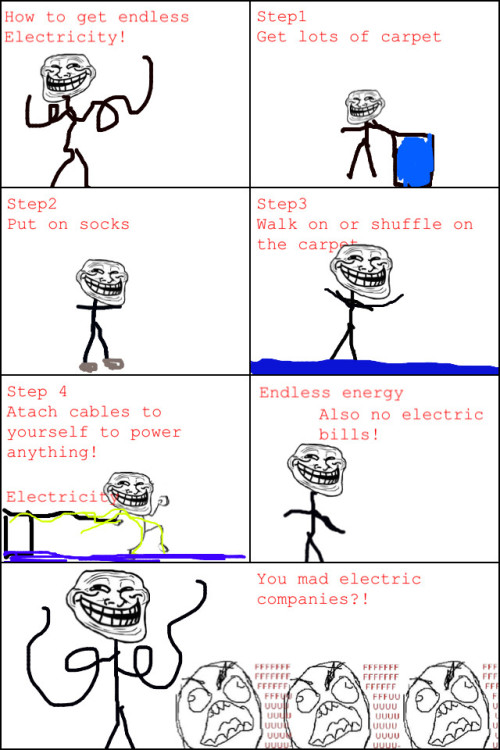 Troll Physics - Shuffle Electricity