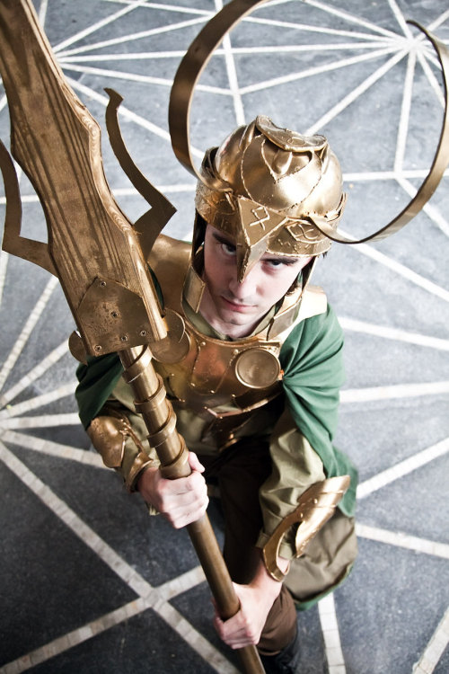 Loki Laufeyson the God of Mischief by TerraEbon
