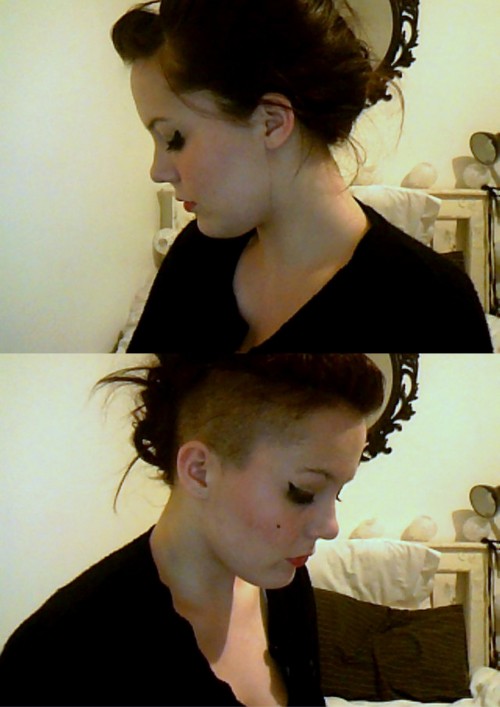 undercut hair on Tumblr