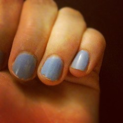 I love this color blue! #nailpolish (Taken with instagram)