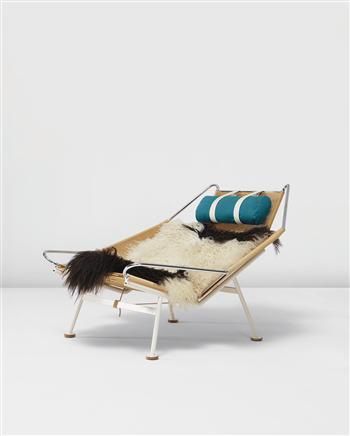 HANS WEGNER | ‘Flag Halyard’ armchair, model no. GE225, ca. 1950