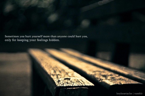 Sometimes you hurt yourself more than anyone could hurt you | FOLLOW BEST LOVE QUOTES ON TUMBLR  FOR MORE LOVE QUOTES