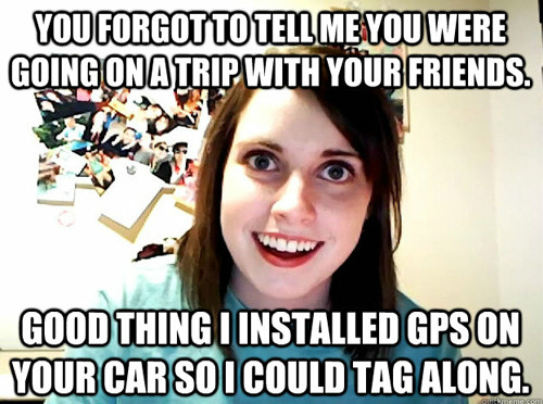 #Overly Attached Girlfriend