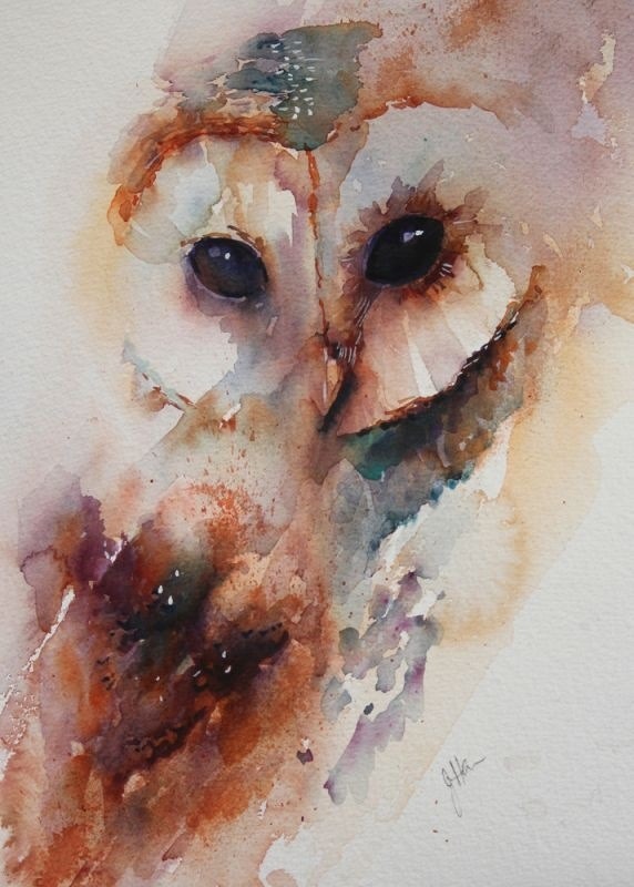 
Watercolour by Jean Haines

