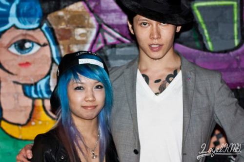 Me & Miyavi after his Dallas concert :) Theres an interview of us too!