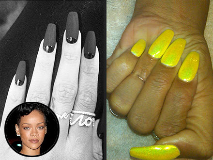 Are Pointy Stiletto Nails On Their Way Out & Long Square Nails In?