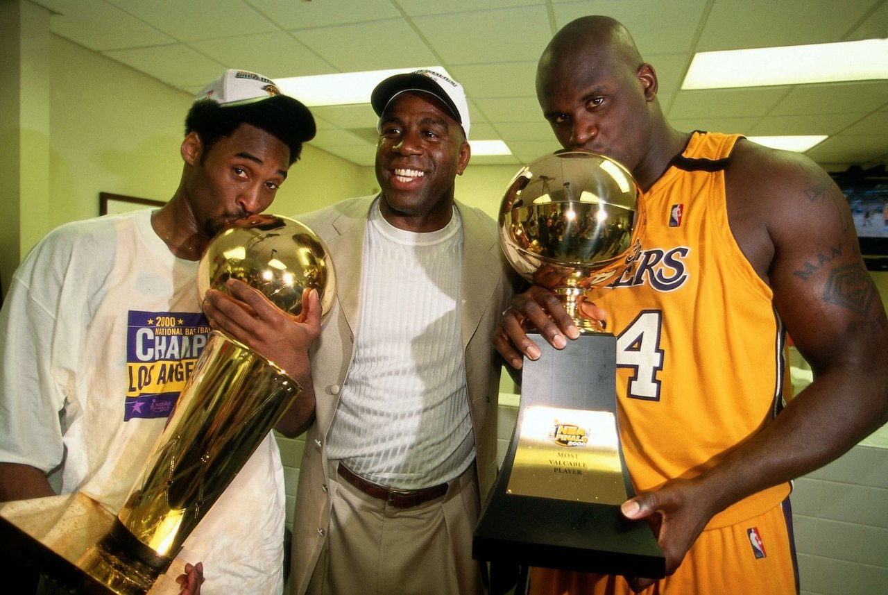 June 19, 2000: Los Angeles Lakers defeat the Indiana Pacers 4-2 in the 2000 NBA Finals.
(Photo by Nathaniel S. Butler/NBAE via Getty Images)
