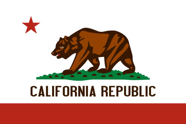 флаг калифорнии