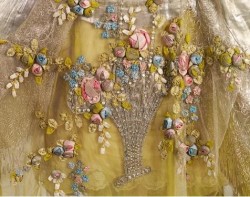 Evening Gown Boue Soeurs Paris c. 1923-1925 silk rose
