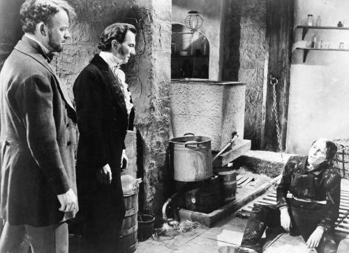 The Curse of Frankenstein (1957).