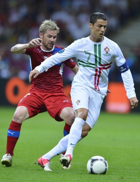 Focused.
EURO 2012&#160;1/4 final Portugal vs. Czech Republic, 21.06.2012. Half-time 0:0(via Photo from Getty Images)