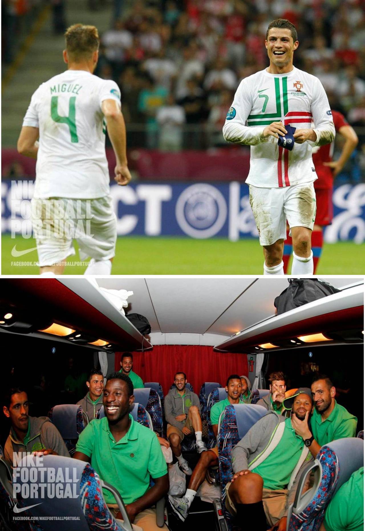 Joyful moments after the victory  :o)
EURO 2012 - 1/4 final Portugal vs. Czech Republic 1:0, 21.06.2012(more pics)