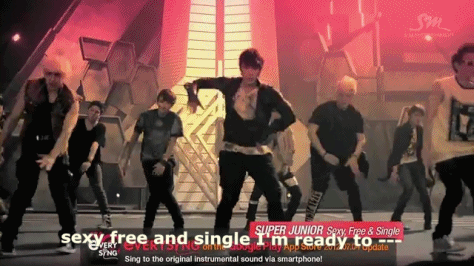 Super Junior Sexy, Free & Single Music Video