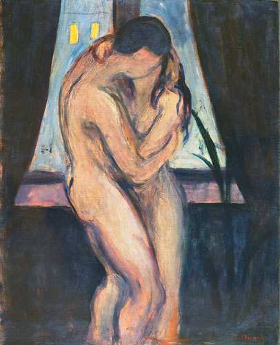 clingy:

The Kiss (Edvard Munch) 1897