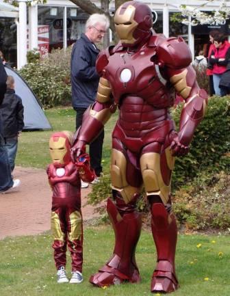 Father and Son Iron Man