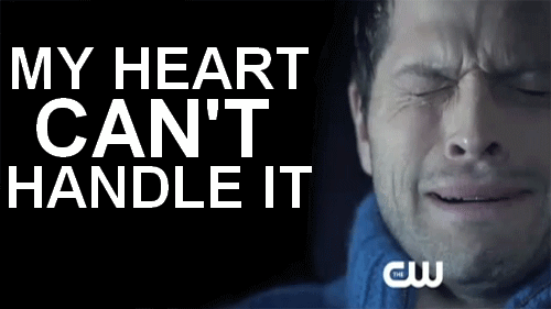 SPNG Tags: Crying Misha / Castiel / SO MANY FEELINGS