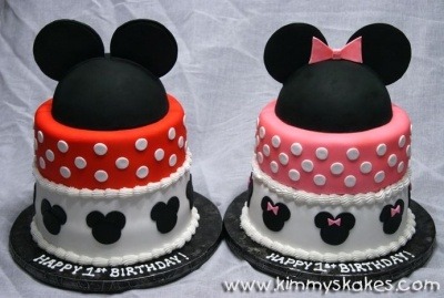 Mickey Mouse Birthday Party on Mouse Cake  Disney Food  Mickey Birthday Party  Minnie Birthday Party