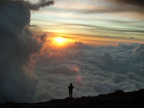 Standing above the clouds - Imgur