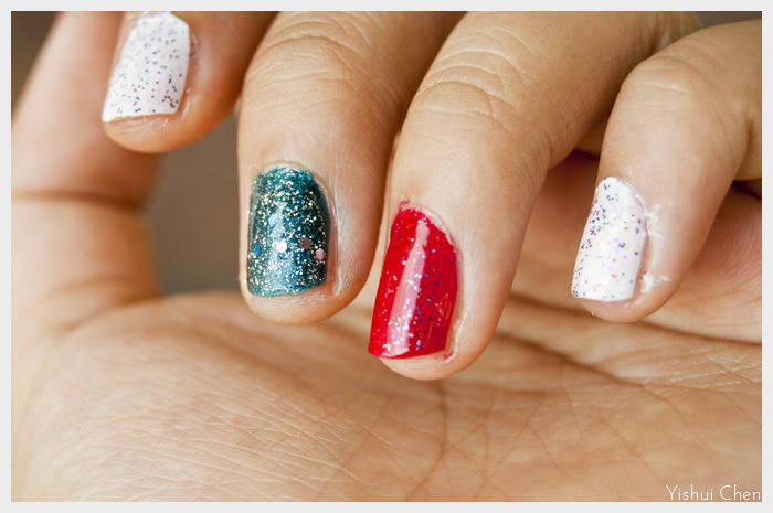 july 4 nails! (Or French or British nails, whatever country you’