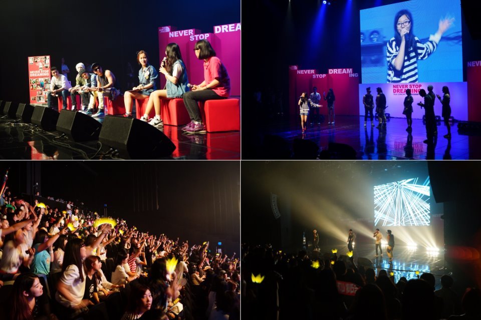 [NEVER STOP DREAMING Talk Concert with BIGBANG LIVE]
A moment to talk about dreams with Big Bang! They expressed their dreams and had precious moment. Amazing performances of Big Bang for Never Stop Dreaming finale were unforgettable precious moment.
North Face will support your dreams!Thank you!
NEVER STOP DREAMINGNEVER STOP EXPLORING™

source: The North Face&#8217; Facebooktranslated by: V @bigbangforlife 
