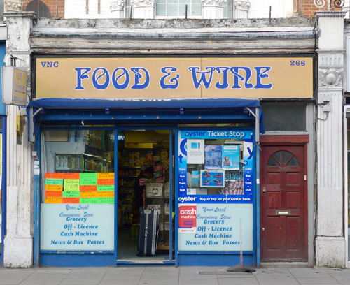 VNC Food & Wine, Uxbridge Road W12. Posted on: 25 Jul 12. Tags: london shops