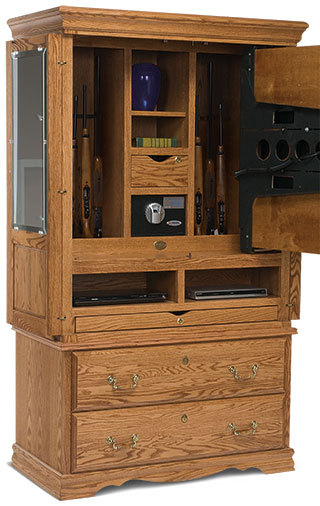 StashVault (Secret gun compartment armoire cabinet)