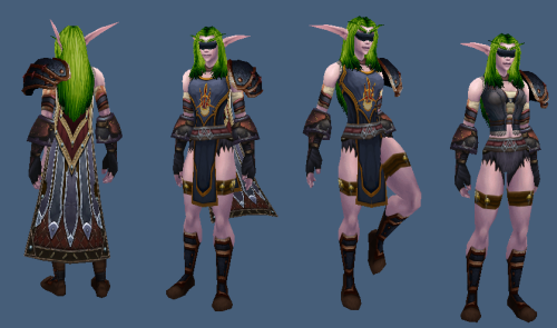 First transmog I’ve made! This one for my druid. I’m not happy 